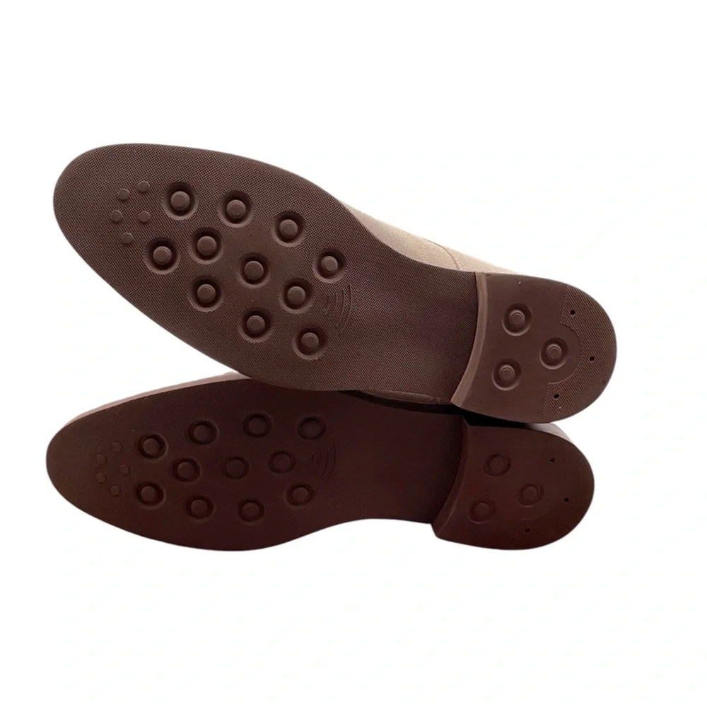 Gordon Rush Light Tan Monk Strap Oxfords‎